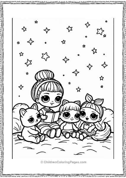 LOL Surprise Doll Storytime Under Stars Free PDF Printable