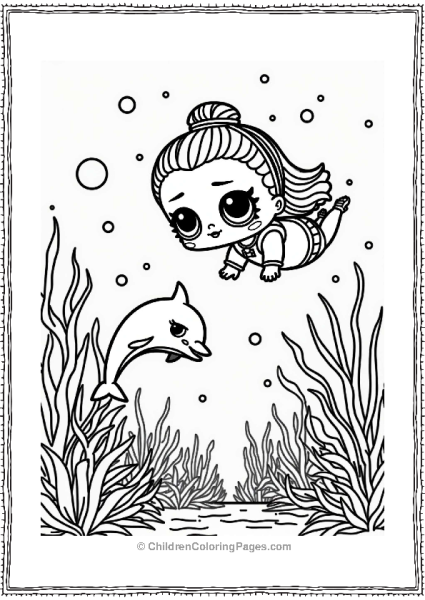 LOL Surprise Doll Underwater Adventure Free PDF Printable