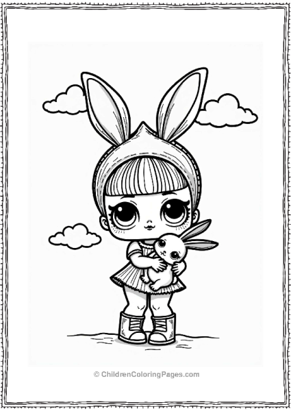 LOL Surprise Doll With Bunny Free PDF Printable