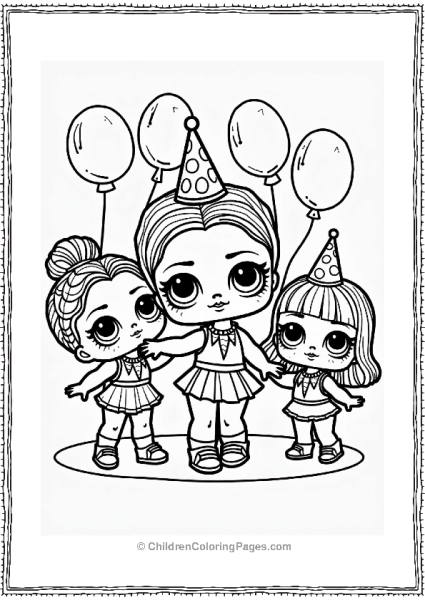 LOL Surprise Dolls Party Celebration Free PDF Printable