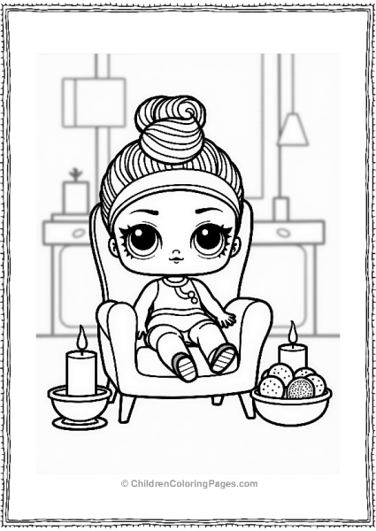 LOL Surprise Dolls Spa Night Free PDF Printable