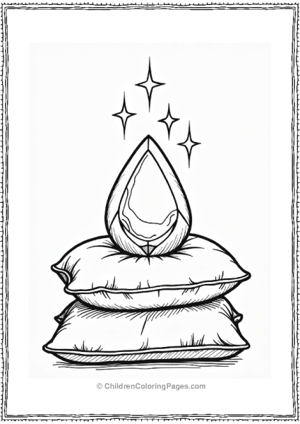 Lord Of The Rings Arkenstone On A Cushion Free PDF Printable