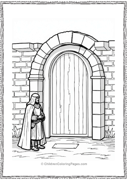 Lord Of The Rings Gondor Warrior At The City Gate Free PDF Printable