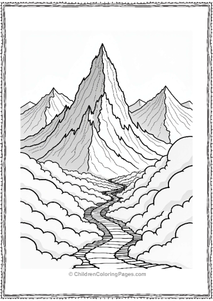 Lord Of The Rings Misty Mountains And Hidden Valley Free PDF Printable