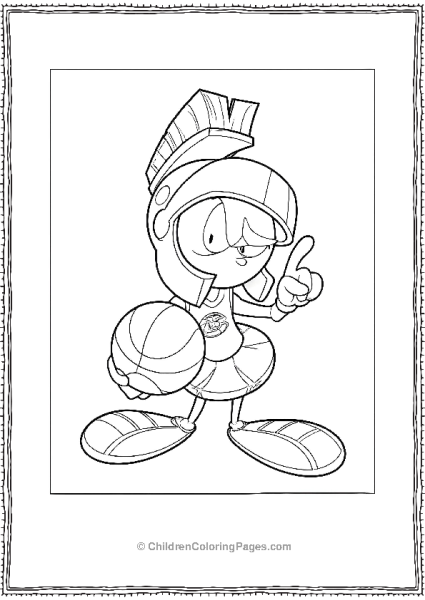 Marvin The Martian Free PDF Printable