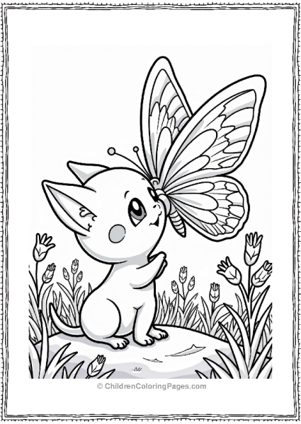 Mew And The Butterfly Interaction 1 Free PDF Printable