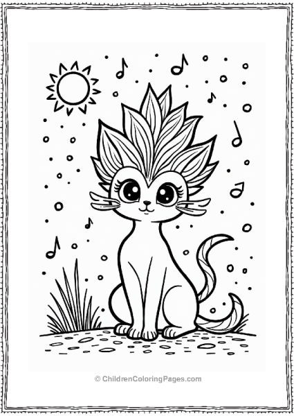 Mew At The Carnival Free PDF Printable