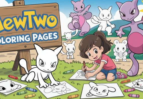 Mewtwo Coloring Pages – Free PDF Printables 🧬👾