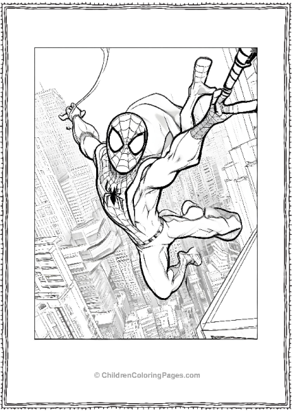 Miles Morales With White Suit Free PDF Printable