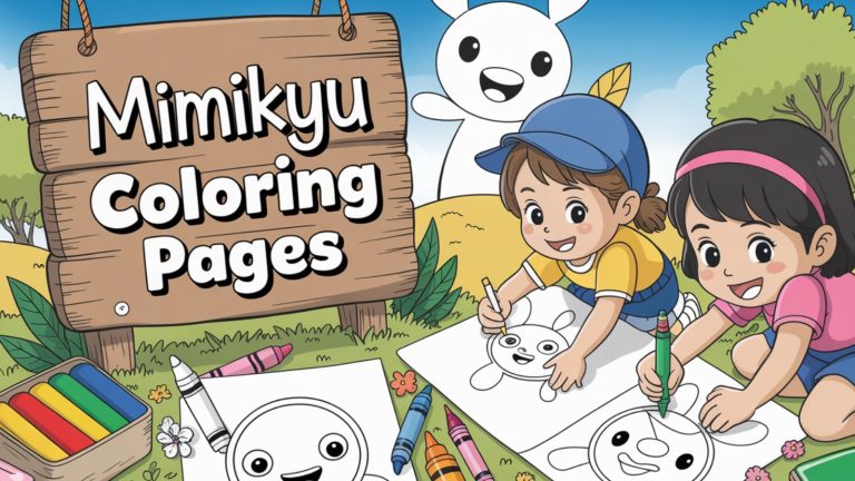 Mimikyu Coloring Pages