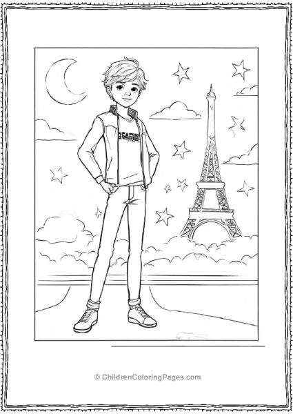 Miraculous Ladybug Adriene In Paris Free PDF Printable