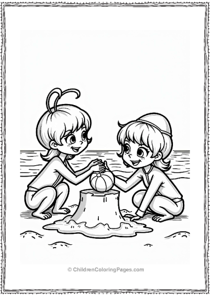 Miraculous Ladybug And Friends At The Beach Free PDF Printable