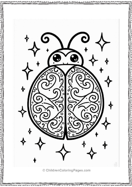 Miraculous Ladybug Charm With Magical Sparkles Free PDF Printable