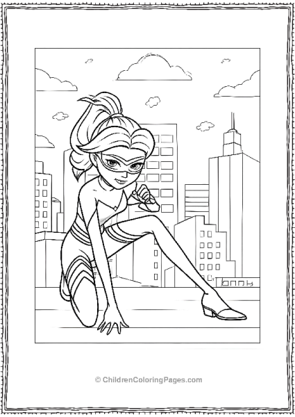 Miraculous Ladybug Chloe Free PDF Printable