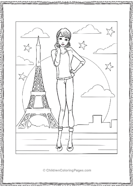 Miraculous Ladybug In Paris Free PDF Printable