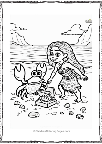 Moana And Tamatoas Treasure Hunt Free PDF Printable