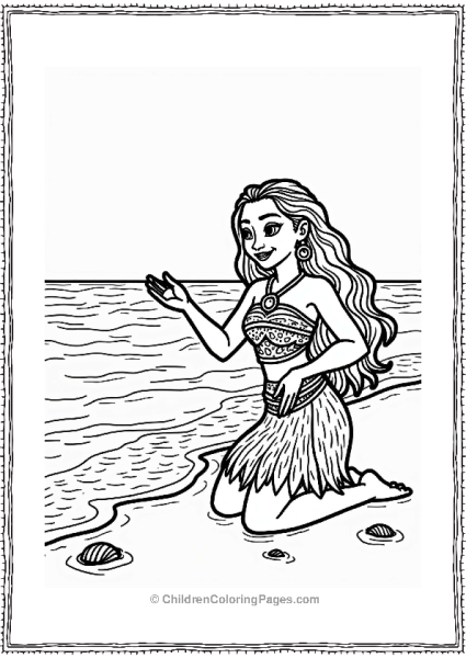 Moana Communicating With The Ocean Free PDF Printable