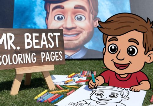 Mr Beast Coloring Pages – Free PDF Printables 🌏💰🎥
