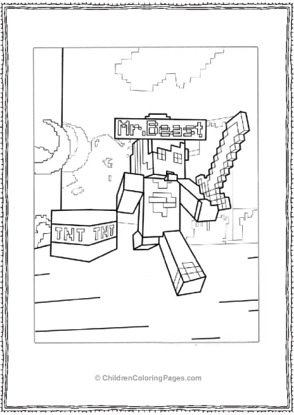 Mr Beast Roblox Free PDF Printable