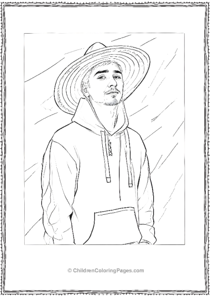 Mr Beast With A Sombrero And Hoodie Scaled Free PDF Printable