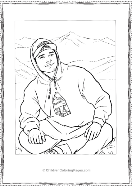 Mr Beast With Cap And Hoodie Scaled Free PDF Printable