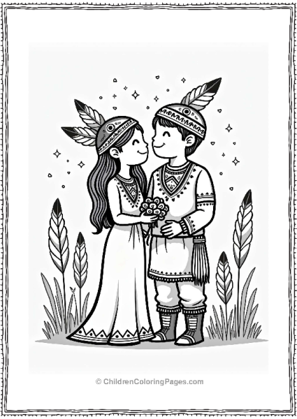 Native American Wedding Celebration Free PDF Printable