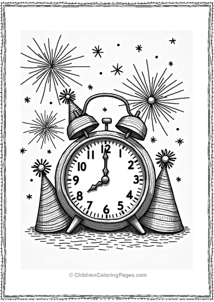 New Year S Celebration Zentangle Free PDF Printable