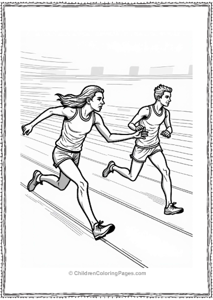 Olympic Athletes In Action Free PDF Printable