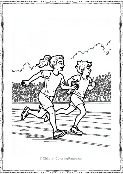 Olympic Relay Baton Pass Free PDF Printable