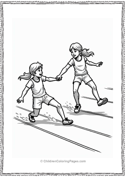 Olympic Teamwork In Action Free PDF Printable