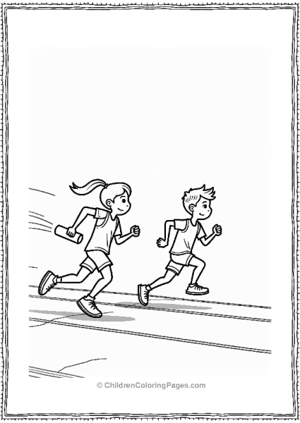 Olympics Relay Race Handoff Free PDF Printable