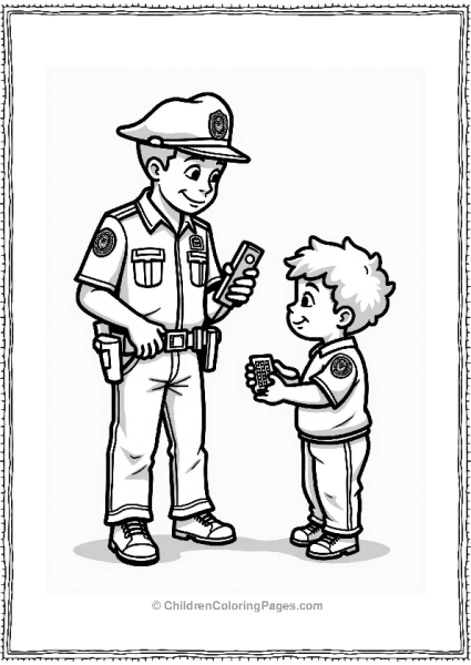Police Workshop On Calling 911 Free PDF Printable