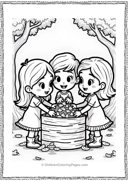 Polly Pocket Lila Shani And Nicholas Building A Fort Free PDF Printable