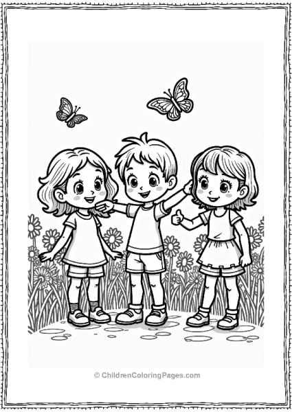 Polly Pocket Lila Shani And Nicholas Discovering Flowers Free PDF Printable