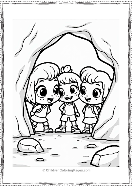 Polly Pocket Lila Shani And Nicholas In A Hidden Cave Free PDF Printable