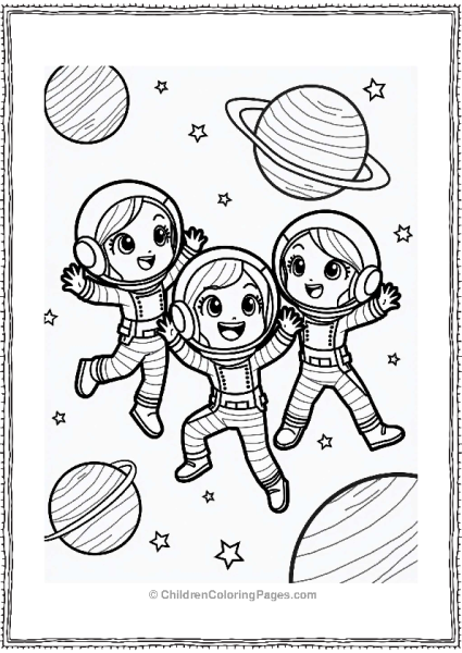 Polly Pocket Lila Shani And Nicholas In Space Free PDF Printable