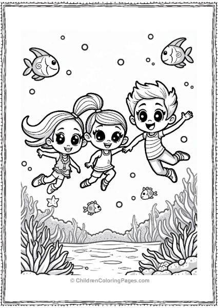 Polly Pocket Lila Shani And Nicholas Underwater Adventure Free PDF Printable