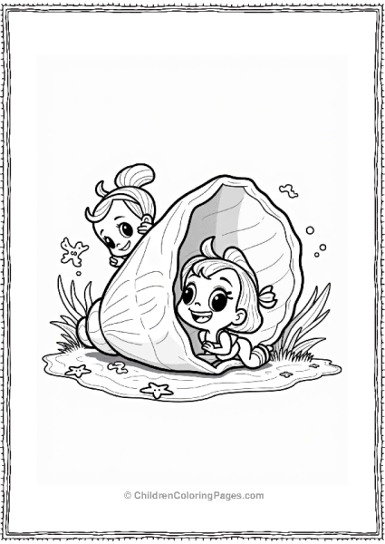 Polly Pocket Polly Pocket Trio Playing Hide And Seek Free PDF Printable