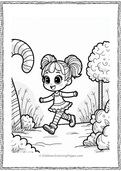 Polly Pocket Shani In Candy Land Free PDF Printable