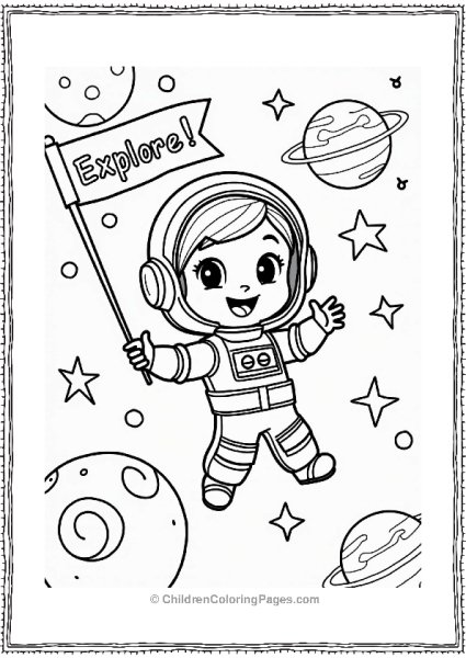 Polly Pocket Shanis Space Adventure With Explore Flag Free PDF Printable