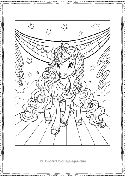 Princess Luna At A Part Free PDF Printable