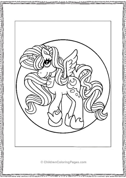 Princess Luna Coloring Page Scaled Free PDF Printable