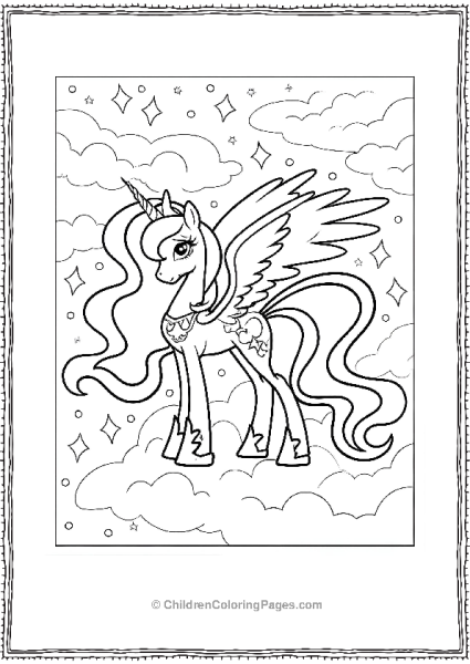 Princess Luna Free PDF Printable