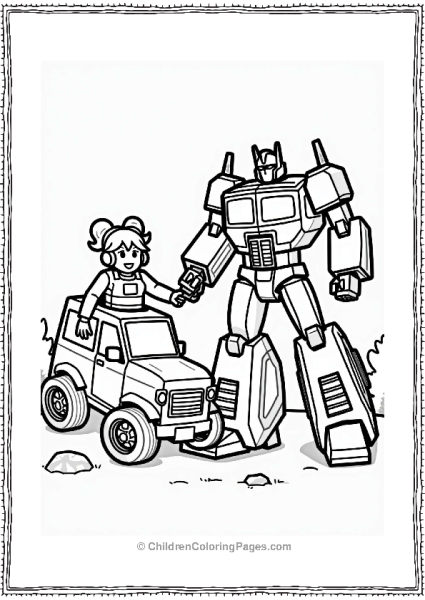 Rescue Bots Heatwave And Optimus Prime Rescue Mission Free PDF Printable