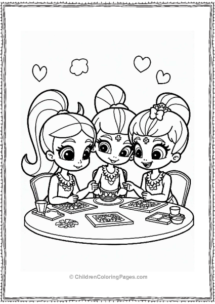 Shimmer And Shine Shimmer And Shine Crafting Celebration Free PDF Printable