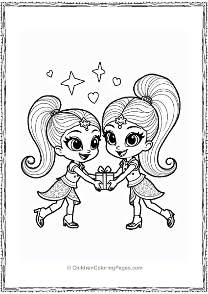 Shimmer And Shine Shimmer And Shine Sharing Magic Free PDF Printable
