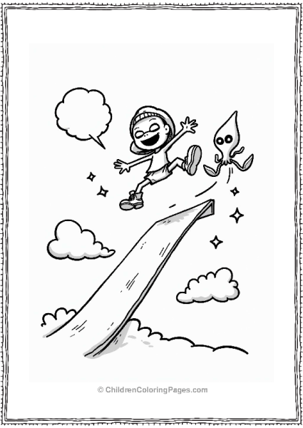 Splatoon Squid Jumping Competition Free PDF Printable