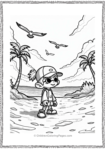 Splatoon Sunny Beach Battle Free PDF Printable