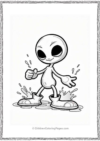 Squid Form Inkling In Action Free PDF Printable