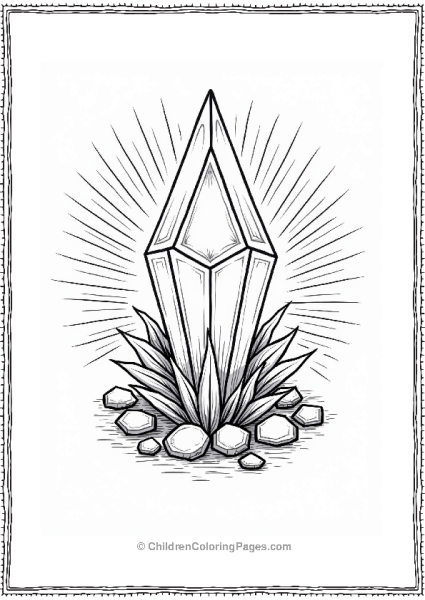 Star Shaped Crystal Formation Free PDF Printable